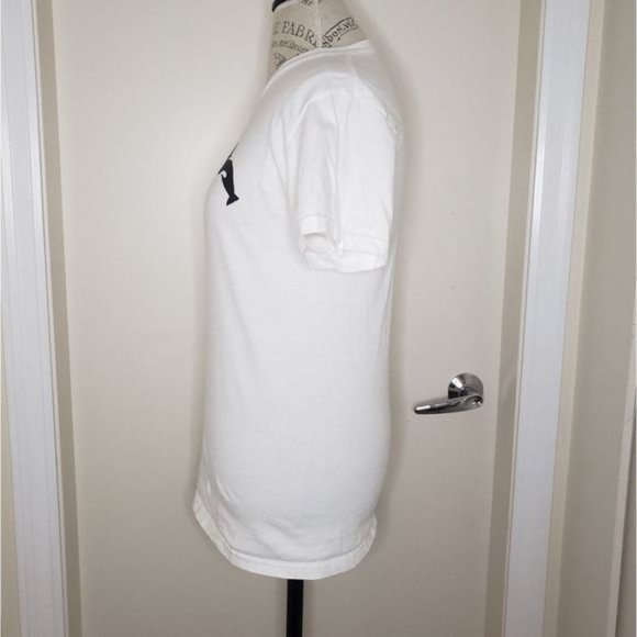 white cotton graphic tee killer whale - Picture 2 of 6